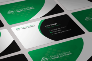 Santa Barbara Angel Alliance business cards | Business Card Design by Riz'