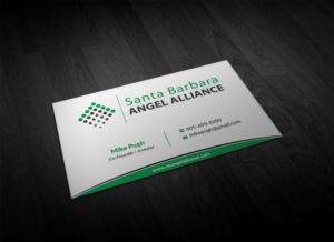 Santa Barbara Angel Alliance business cards | Business Card Design by Pointless Pixels India