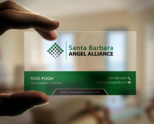 Santa Barbara Angel Alliance business cards | Diseño de Tarjeta de Presentación por chandrayaan.creative