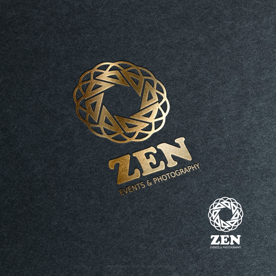 Logo-Design von madeli für Zen Events & Photography Services | Design #13457759