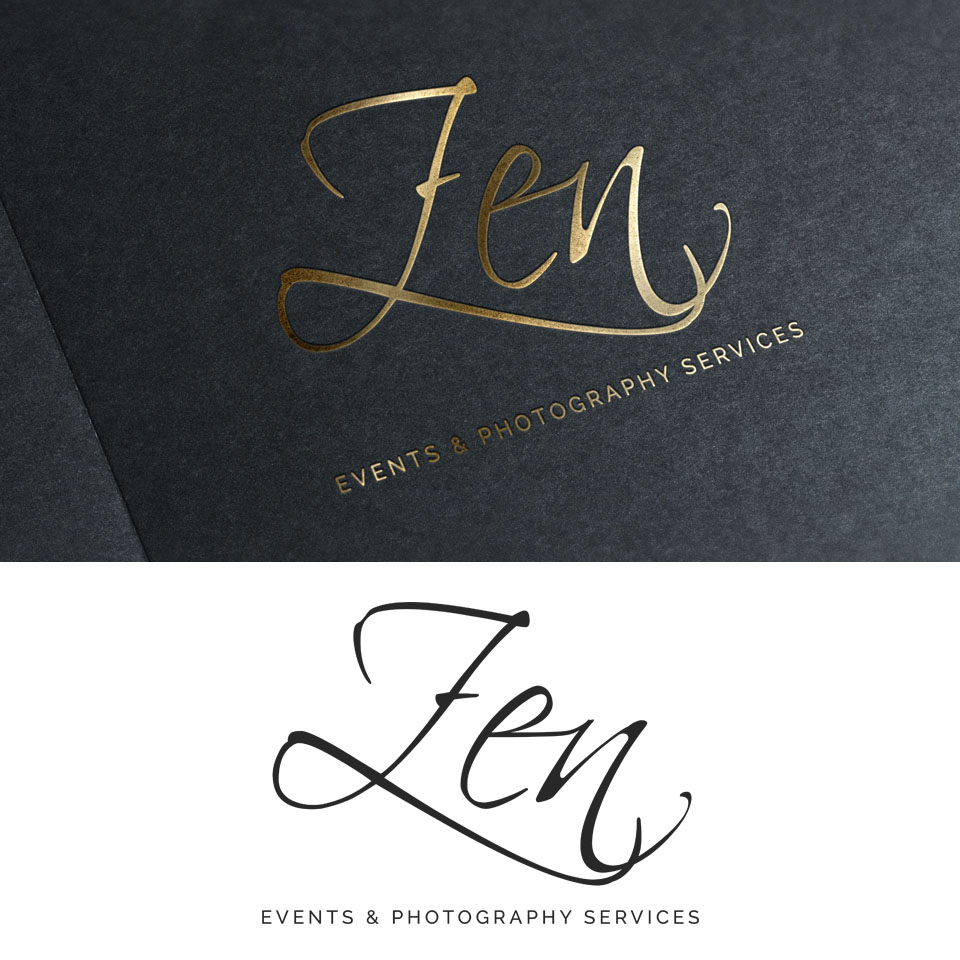 Logo Design by beingmasoodahmad for Zen Events & Photography Services | Design #13457512