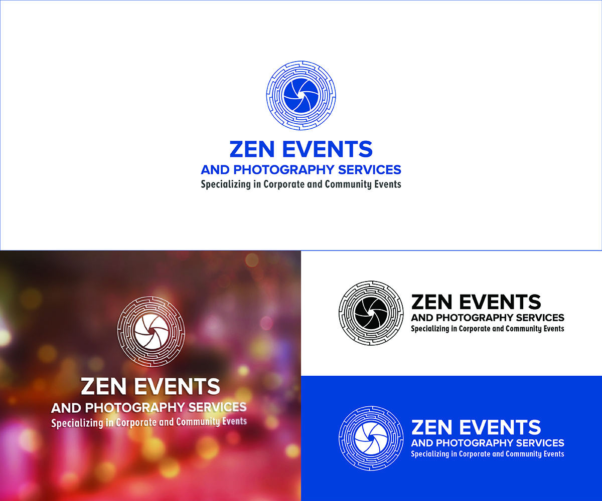 Logo Design by eMARK for Zen Events & Photography Services | Design #13456735