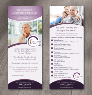 Design de Brochure par alex989 pour Full-Circle Aftercare | Design : #13447628