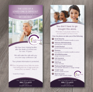 elegant serious brochure design