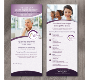Design de Brochure par alex989 pour Full-Circle Aftercare | Design : #13597975