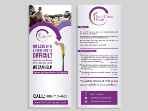 Design de Brochure par creative.bugs pour Full-Circle Aftercare | Design : #13465728