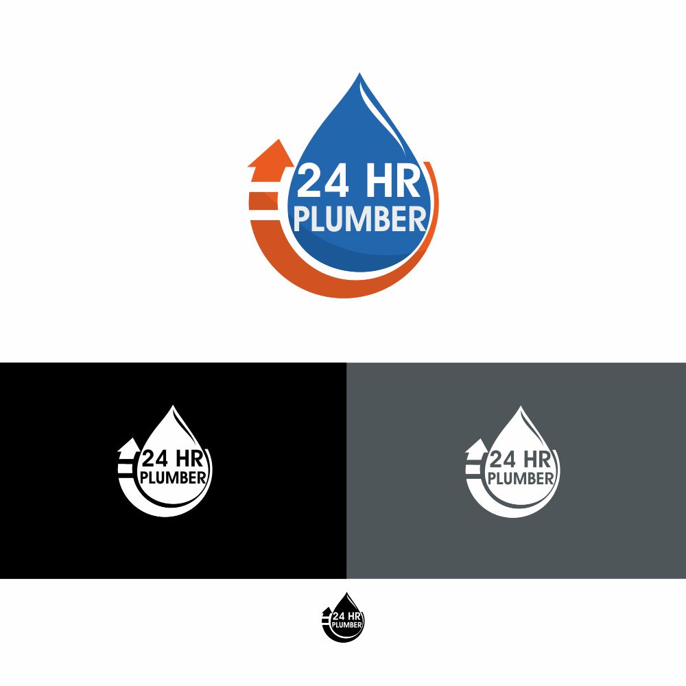 Logo Design by e-graphics for 24 hr plumber  | Design #13481310