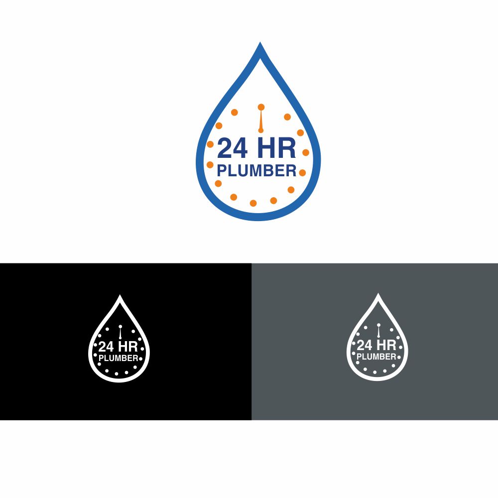 Logo Design by e-graphics for 24 hr plumber  | Design #13481312