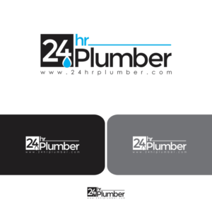 Logo Design by e-graphics for 24 hr plumber  | Design: #13482781