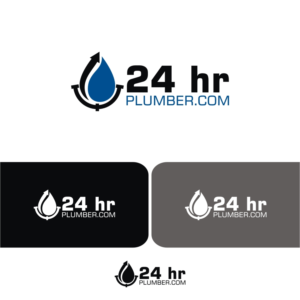 Logo Design by e-graphics for 24 hr plumber  | Design: #13506649