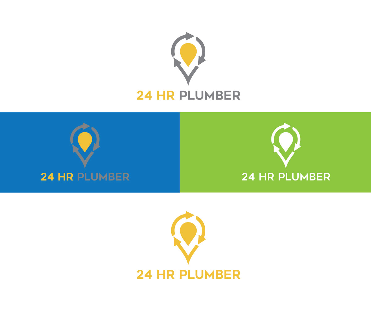 Logo Design by imshohaghossain85 for 24 hr plumber  | Design #13505987