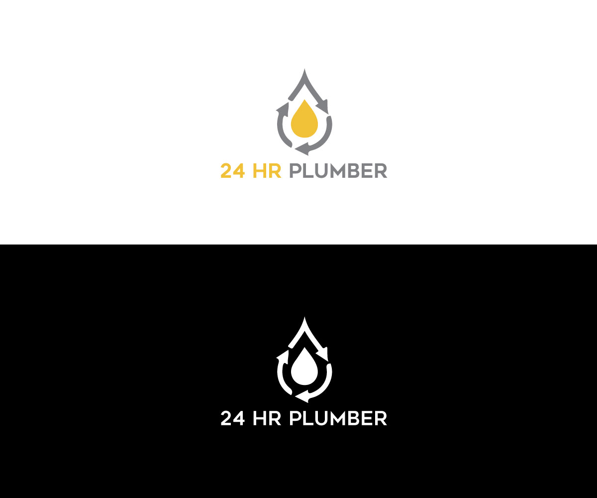 Logo Design by imshohaghossain85 for 24 hr plumber  | Design #13538903