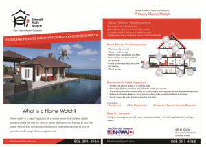 Brochure Design Project for Home Watch company | Flyer Design by vedverma1984