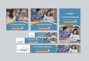 Banner Ad Design by alex989 for TutorBright | Design: #13458202