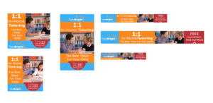 Banner Ad Design by Kristina Andonoff for TutorBright | Design: #13506726