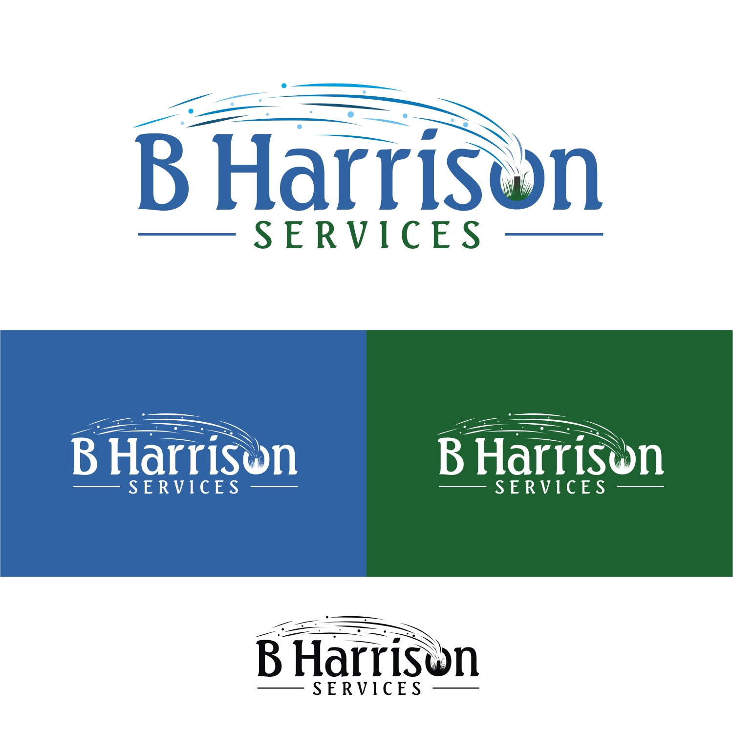Logo Design by e-graphics for B Harrison Services | Design #13568876