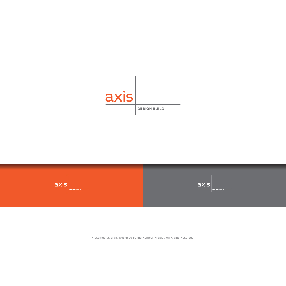 Diseño de Logo por The RANFOUR Project para Axis design build | Diseño #13577258