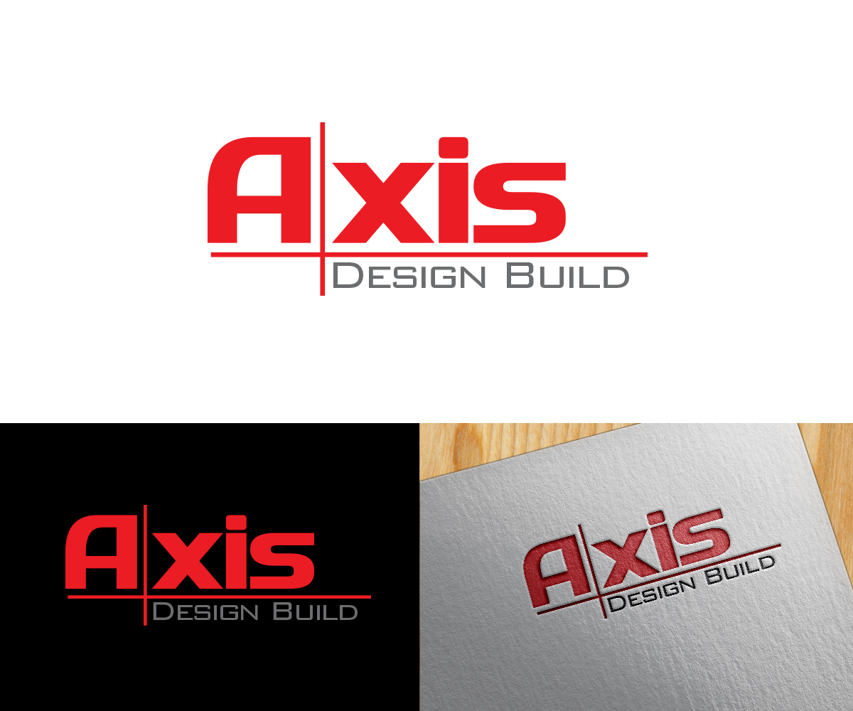 Logo Design by HeroG®APHIX for Axis design build | Design #13534456