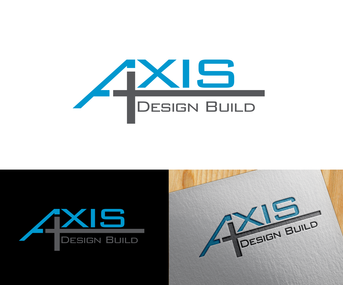 Logo-Design von HeroG®APHIX für Axis design build | Design #13534458