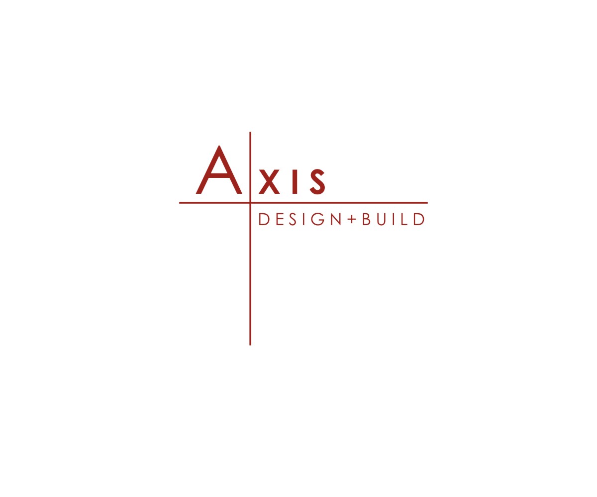 Logo Design by aLiEN designs for Axis design build | Design #13509784