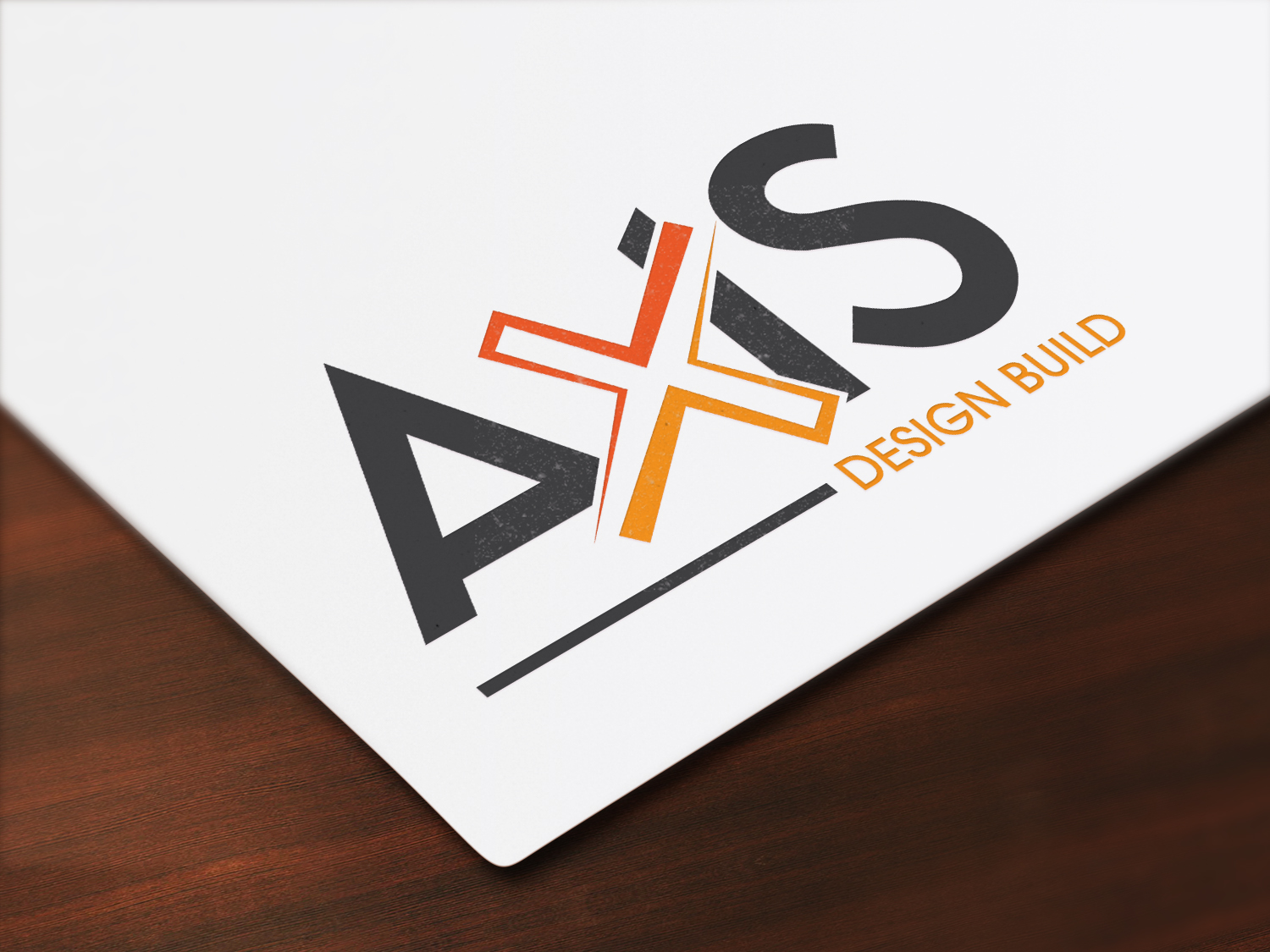 Logo Design by IMD-HUB for Axis design build | Design #13485415