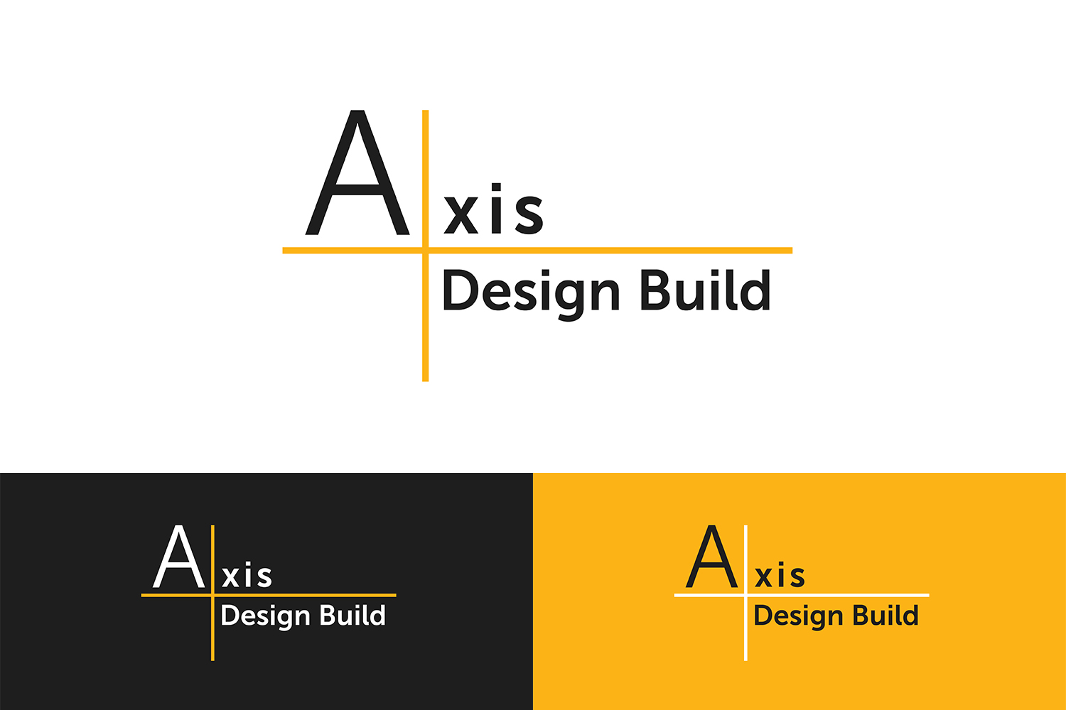 Logo Design by TurskisDesign for Axis design build | Design #13485705