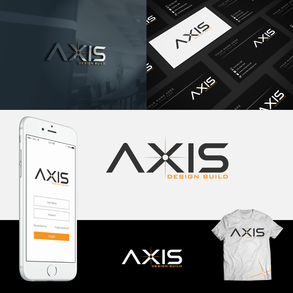 Logo Design by grea8design for Axis design build | Design #13575621