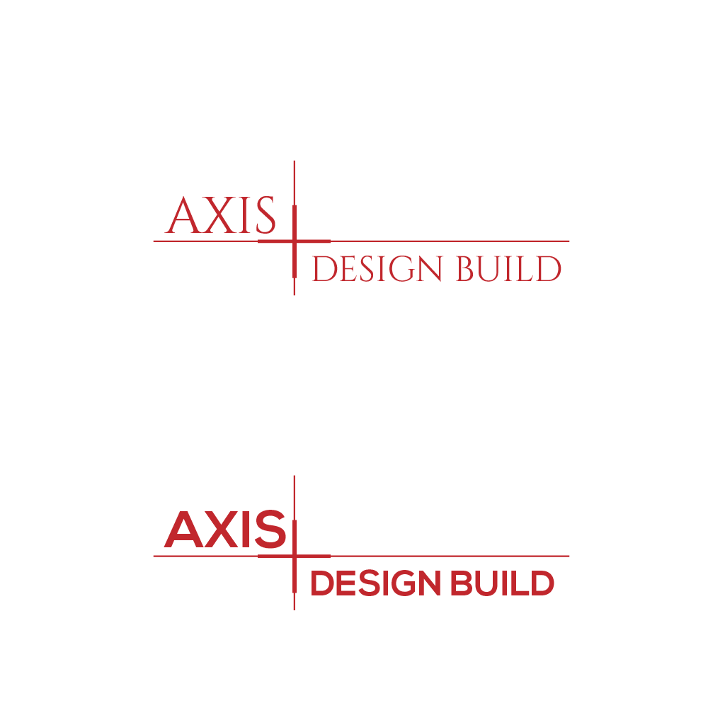Logo Design by grea8design for Axis design build | Design #13592868