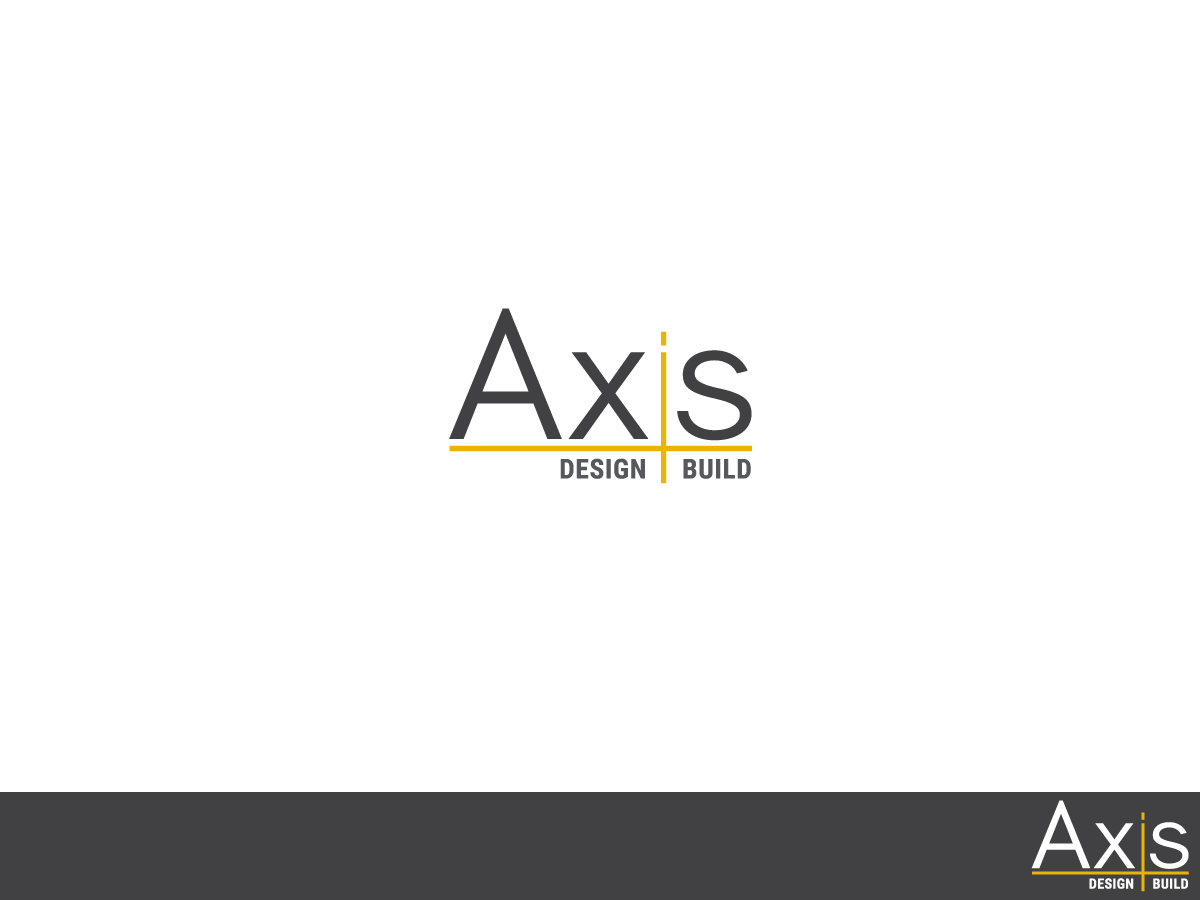 Logo Design by GBDESIGN for Axis design build | Design #13487532