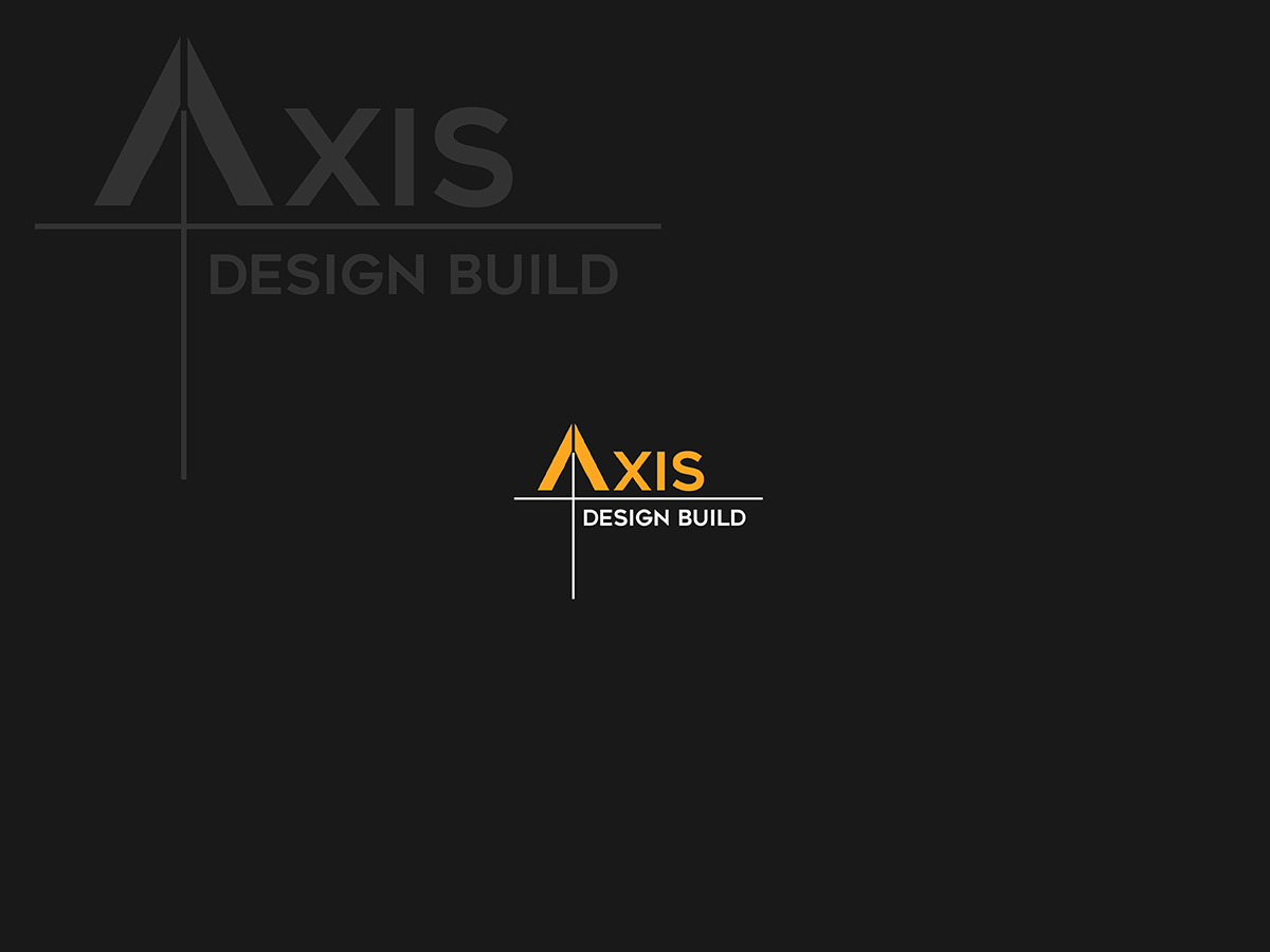 Logo Design by nzvm for Axis design build | Design #13590889