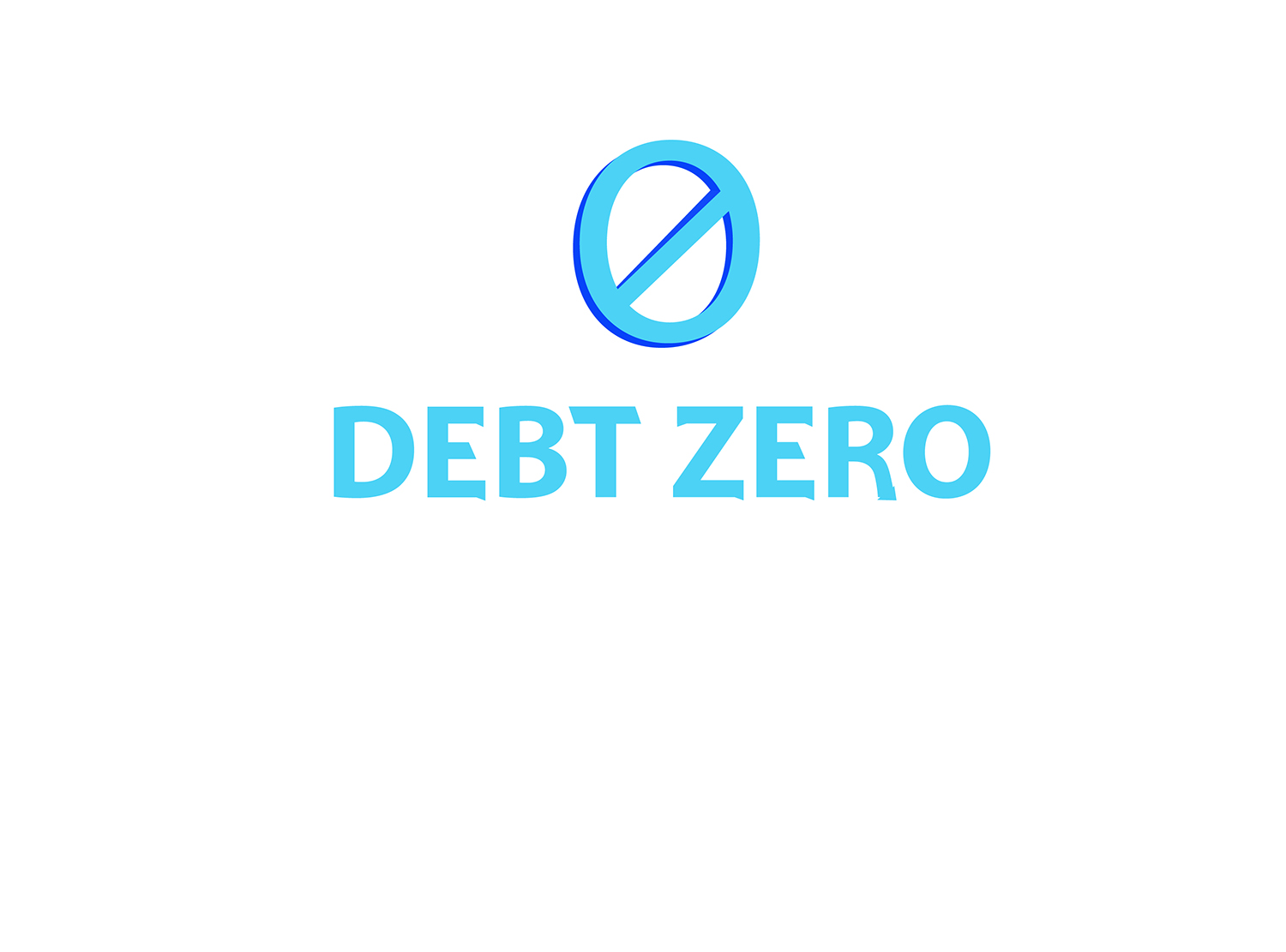 Logo Design by kuya.P for Debt Zero  | Design #13548136