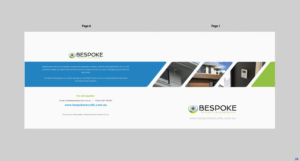 Brochure Design by uniquedesign10 for Bespoke Security & Screens | Design: #13470187