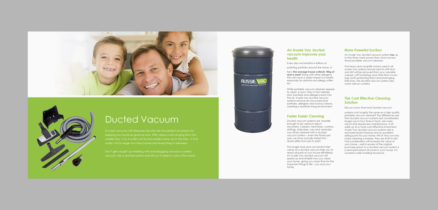 Brochure Design by uniquedesign10 for Bespoke Security & Screens | Design #13527713