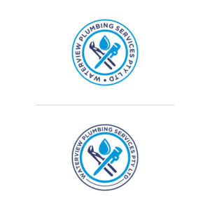 Logo Design by fly  design for waterview plumbing | Design: #17966443