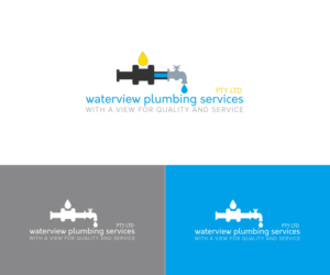 Logo Design by eMARK for waterview plumbing | Design: #17967912