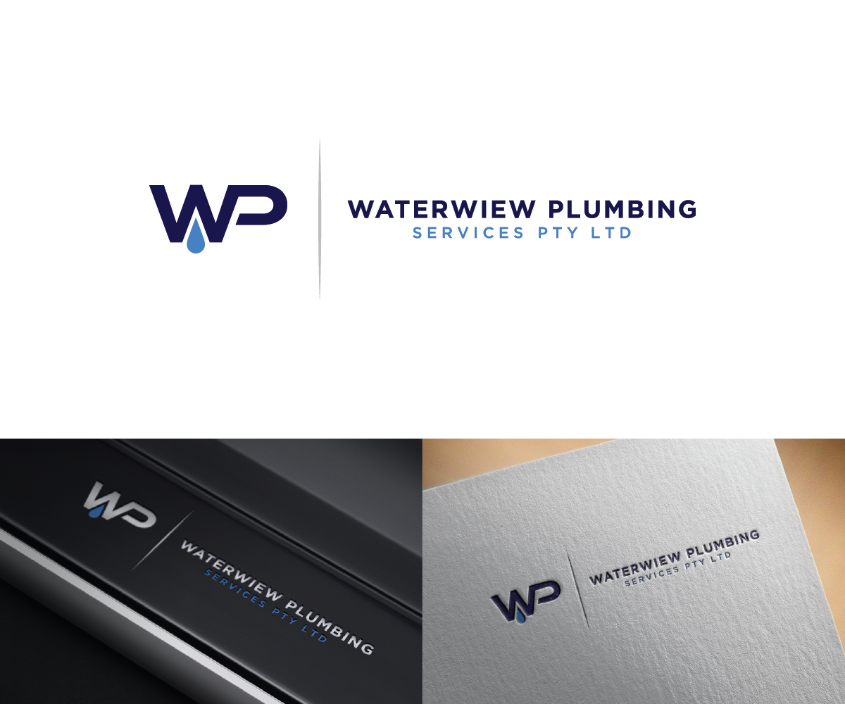 Logo Design by andriasgaluh for waterview plumbing | Design #18023371