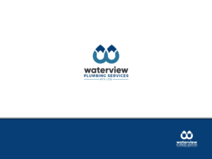 Logo Design by e-mind for waterview plumbing | Design: #17966194