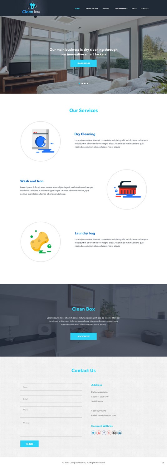 Web Design by pb for Clean Box Pty. Ltd. | Design #13561202