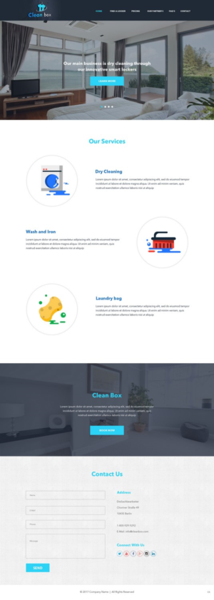 Web Design by pb for Clean Box Pty. Ltd. | Design: #13561202