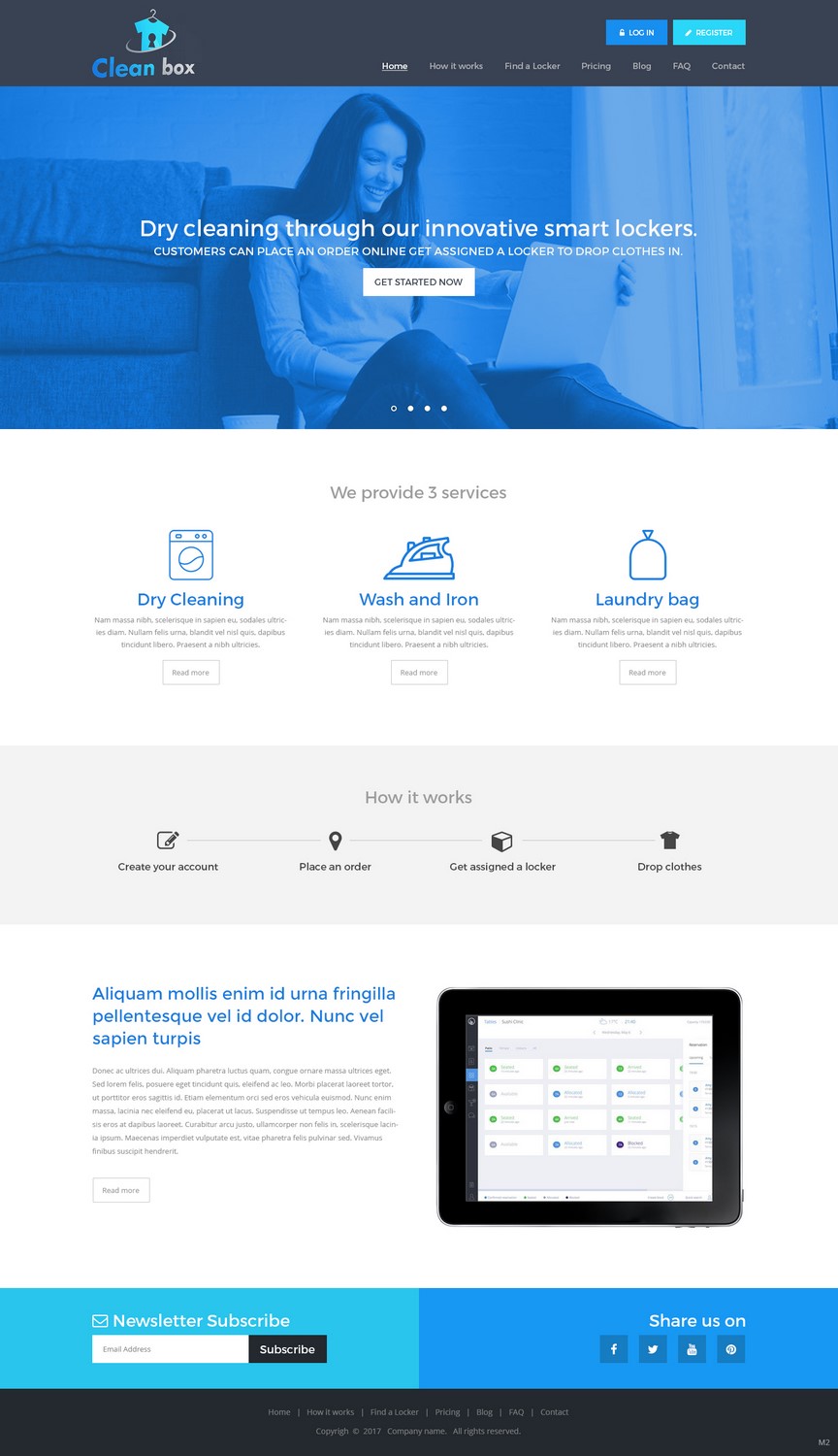 Web Design by pb for Clean Box Pty. Ltd. | Design #13561203