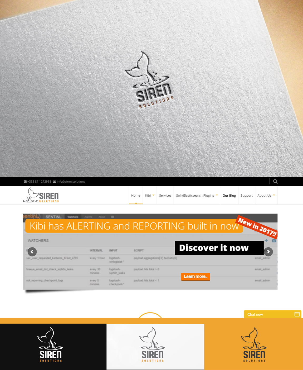 Diseño de Logo por OlgiCh para Siren Solutions | Diseño #13497595