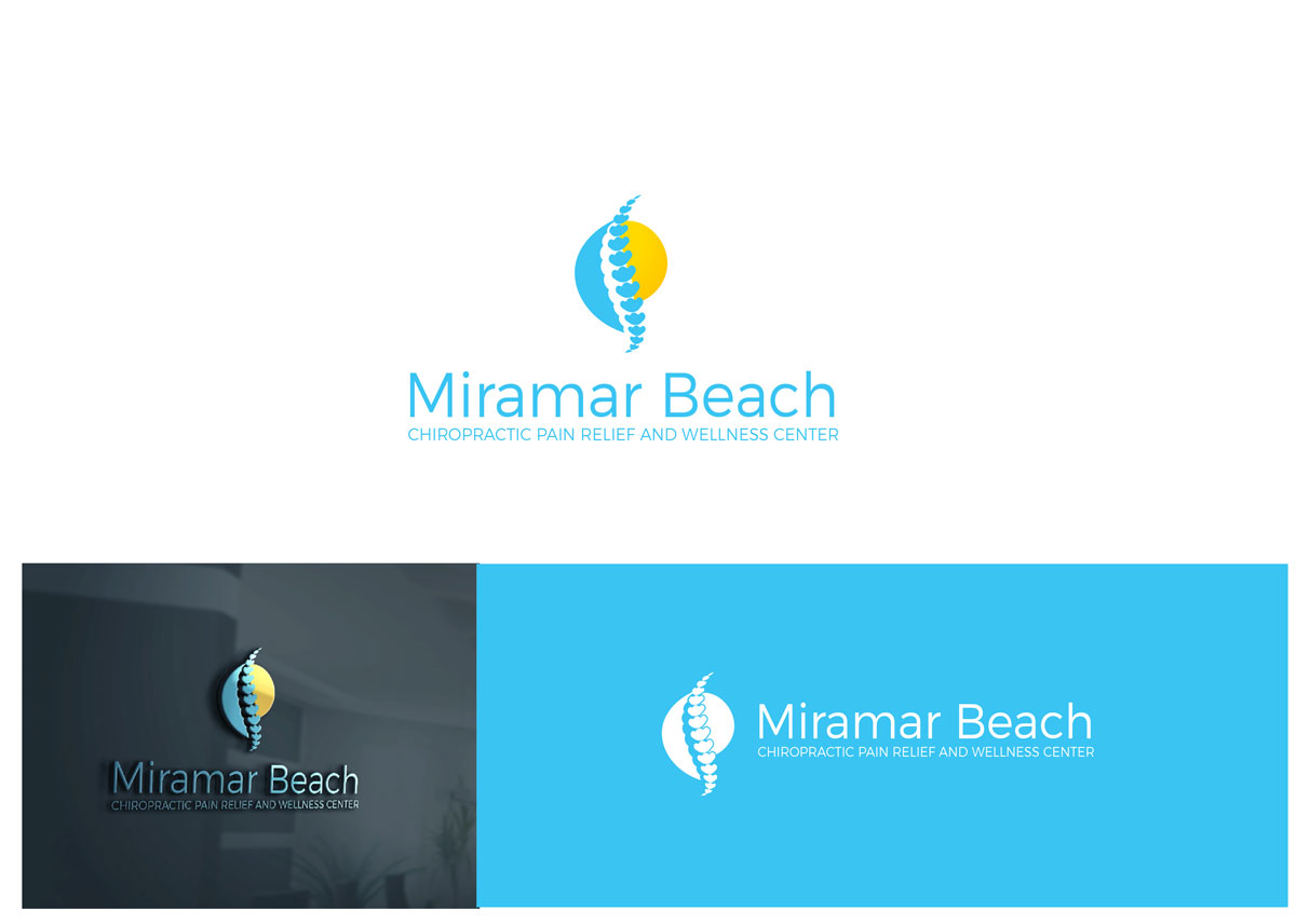 Logo Design by sbelogd for Miramar beach chiropractic  | Design #13511853