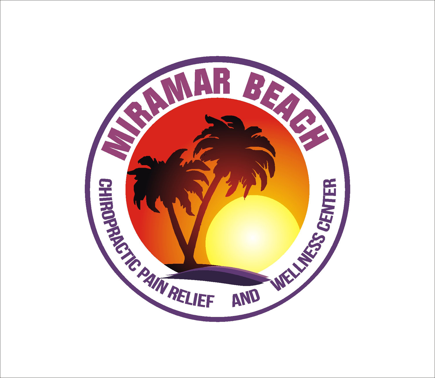 Logo Design by AntonAtanasov for Miramar beach chiropractic  | Design #13524598