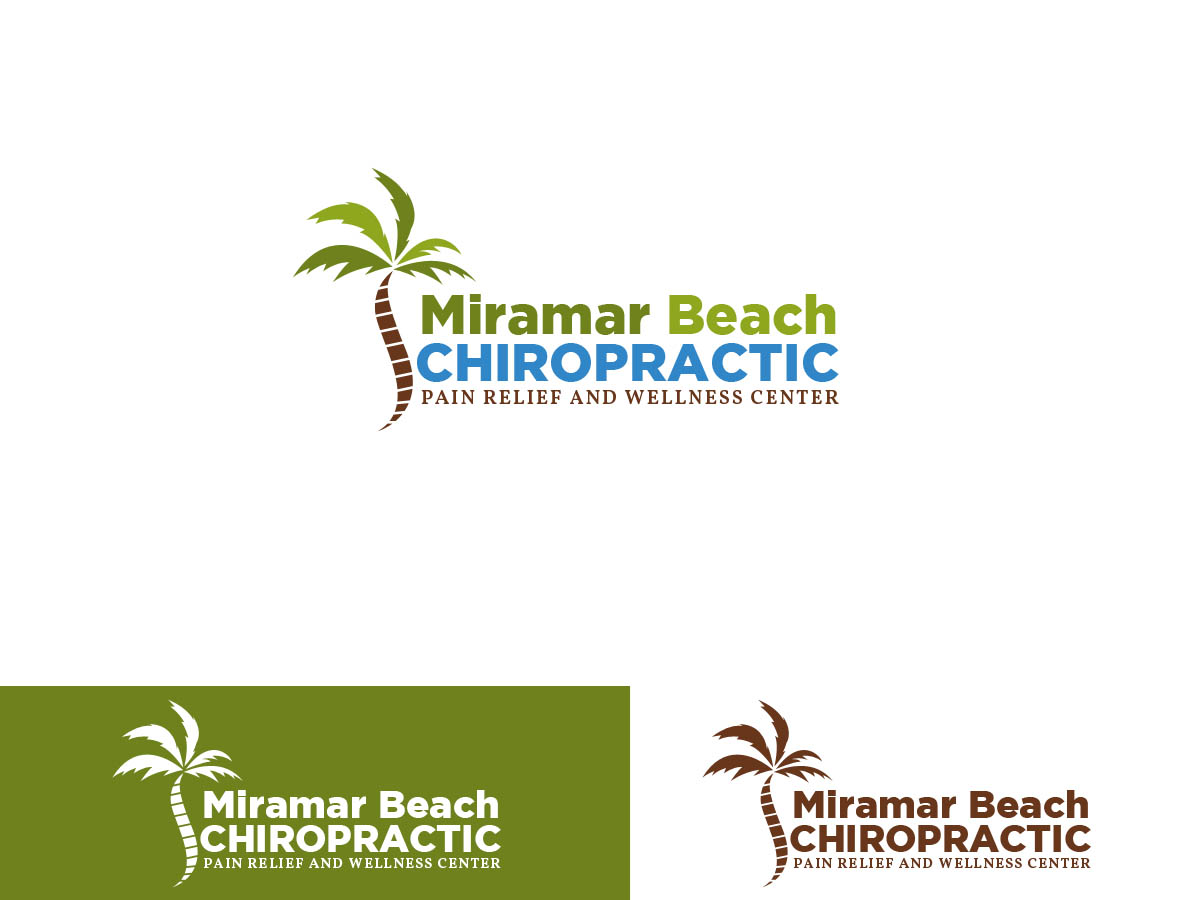 Logo Design by Deyb Pascua for Miramar beach chiropractic  | Design #13503186
