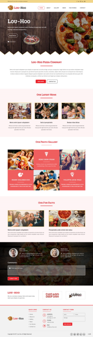 Web Design by pb for this project | Design: #13641255