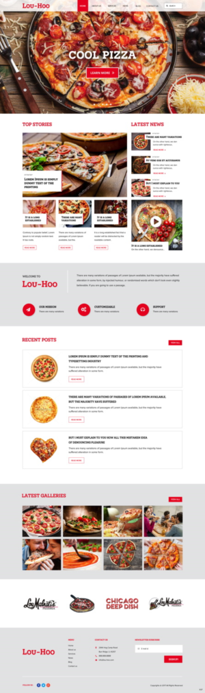Web Design by pb for this project | Design: #13641256