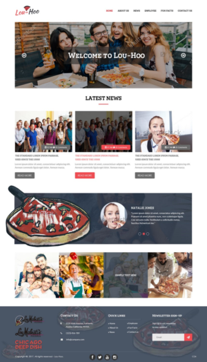 Web Design by pb for this project | Design: #13653589