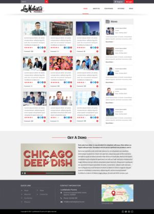 Fun Employee News and Engagement Portal - Cool Pizza Company | Diseño Web por Sbss