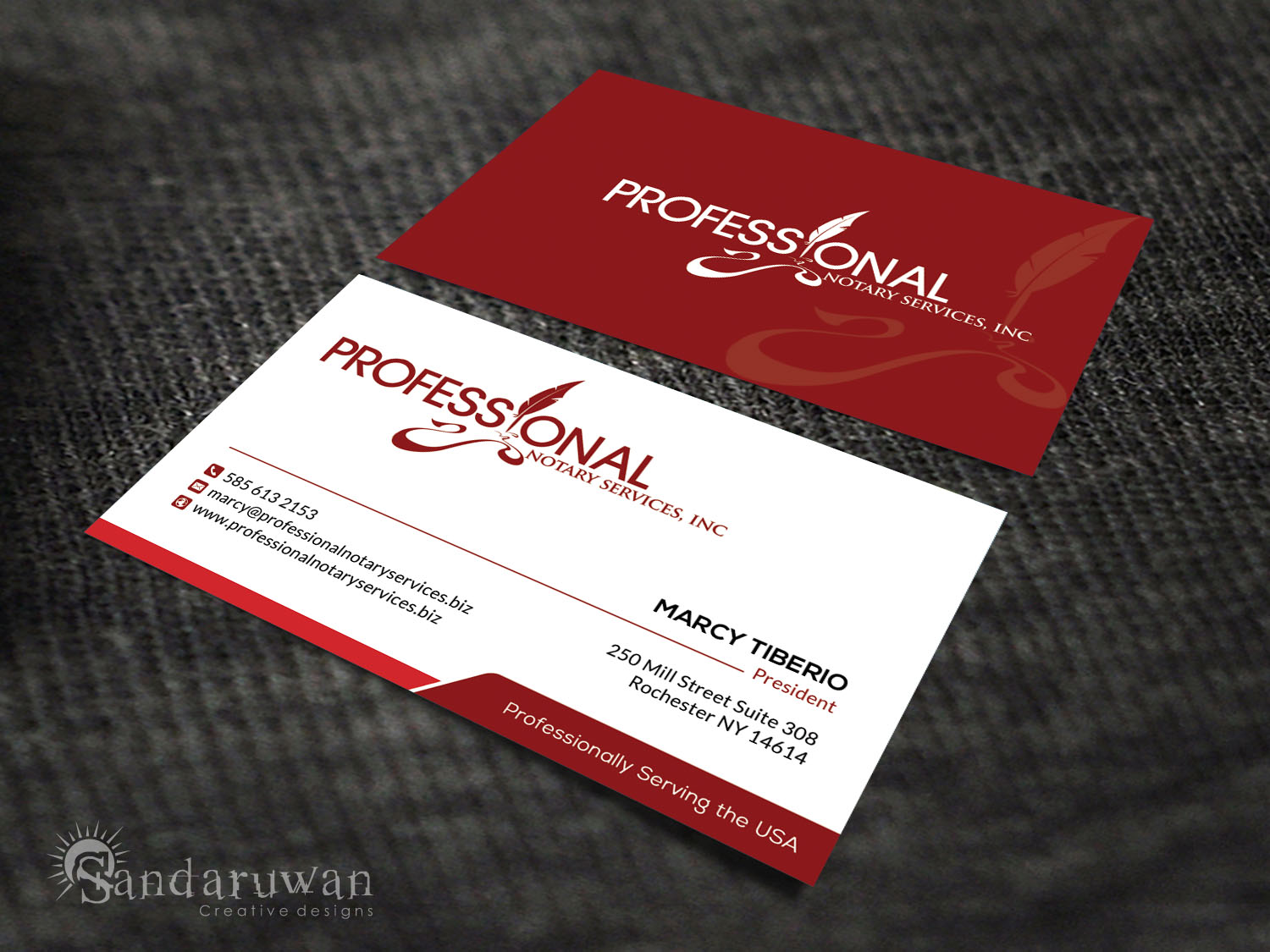 Business Card Design by Sandaruwan for this project | Design #13462449