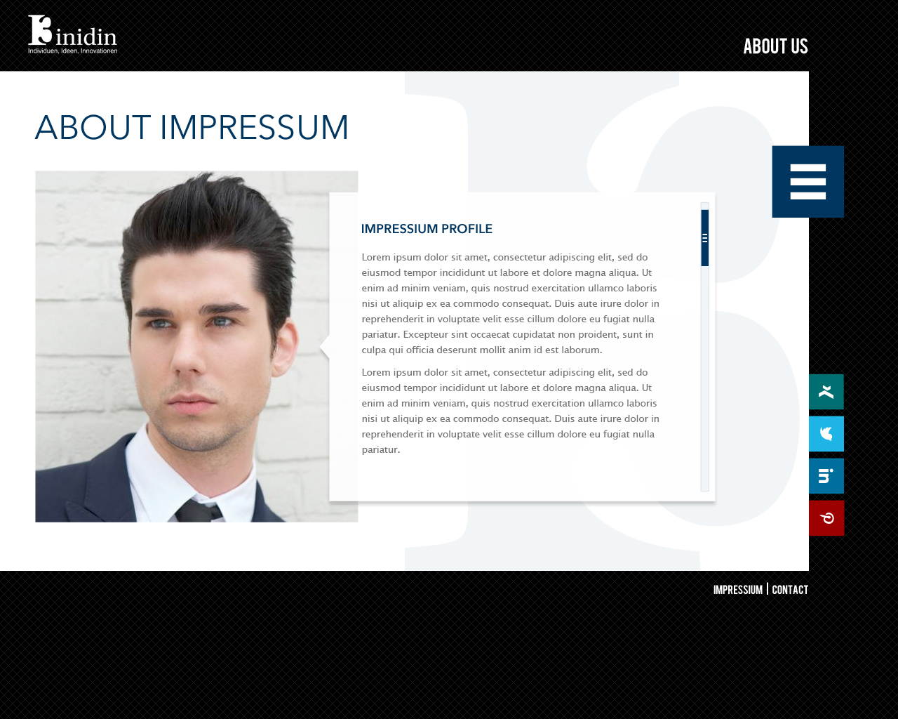 Diseño Web por Lauren para I³ - inidin | Diseño #13539158